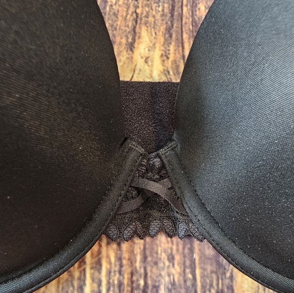 Maidenform Size 34D Black Push Up Bra Dreamwire Technology Comfort New w/ Tags - Picture 2 of 8
